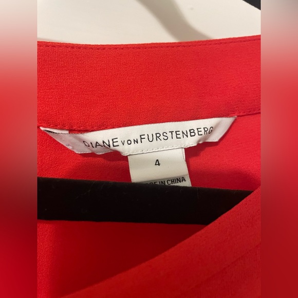 Diane Von Furstenberg Orange Red Jumpsuit - Picture 12 of 12